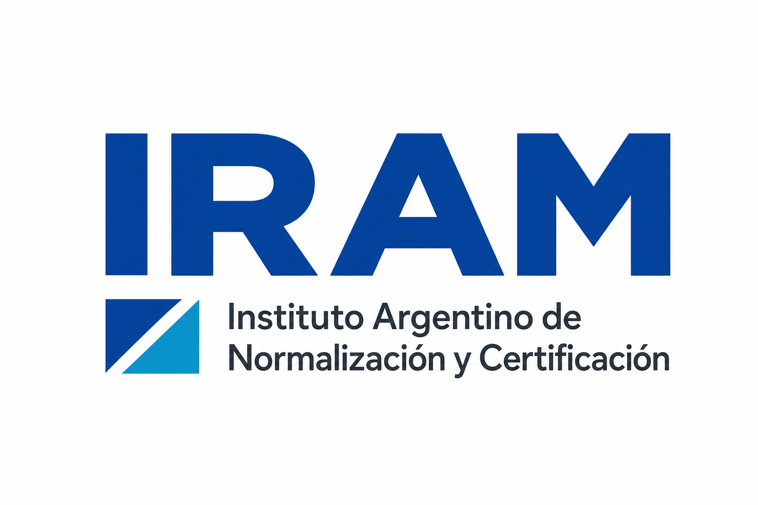 Logo de IRAM - Instituto Argentino de Normalización y Certificación